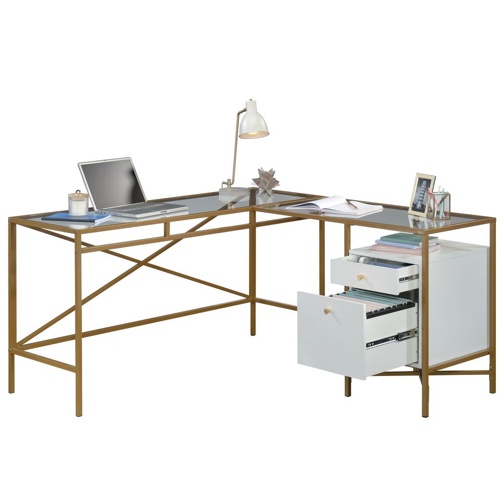 Harper Heights L Desk