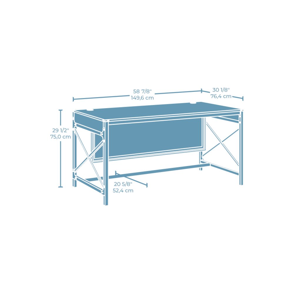 59″ x 30″ Commercial Office Desk