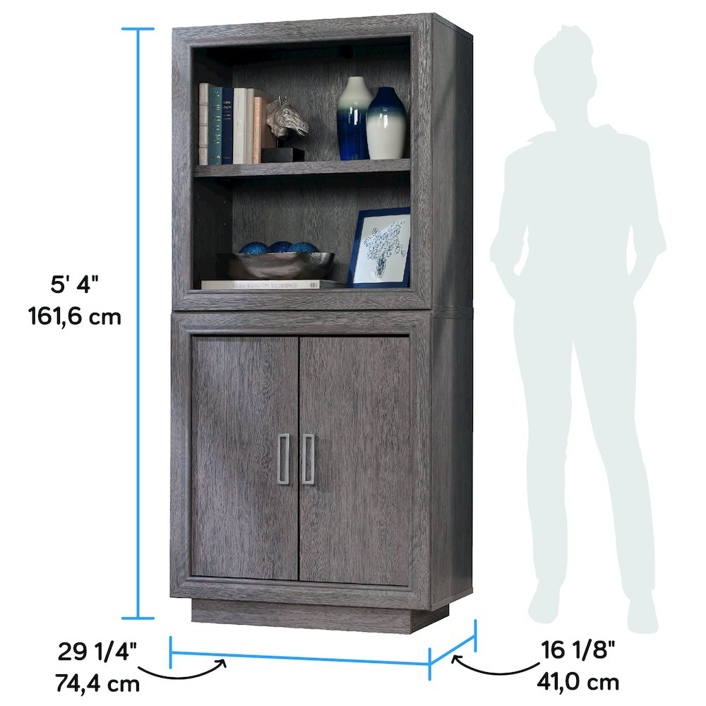 Storage Cabinet and Bookshelf