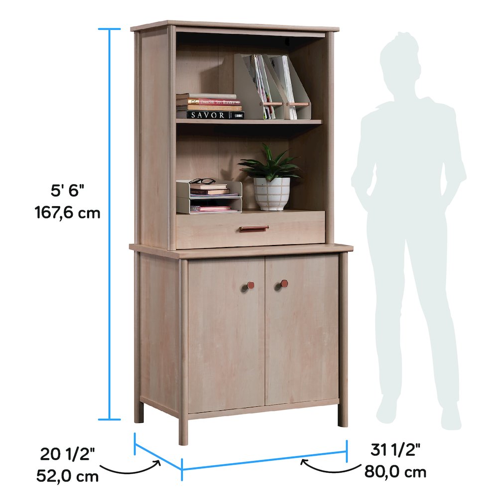 Storage cabinet Natural Maple finish