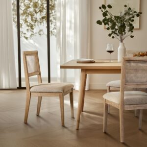 Kelly Rattan & Wood Dining Chair Set of 2 from INK+IVY in  Light Brown. Kelly Rattan & Wood Dining Chair Set of 2 from INK+IVY in  Light Brown. Kelly Rattan & Wood Dining Chair Set of 2 from INK+IVY in  Light Brown. Kelly Rattan & Wood Dining Chair Set of 2 from INK+IVY in  Light Brown. Kelly Rattan & Wood Dining Chair Set of 2 from INK+IVY in  Light Brown.