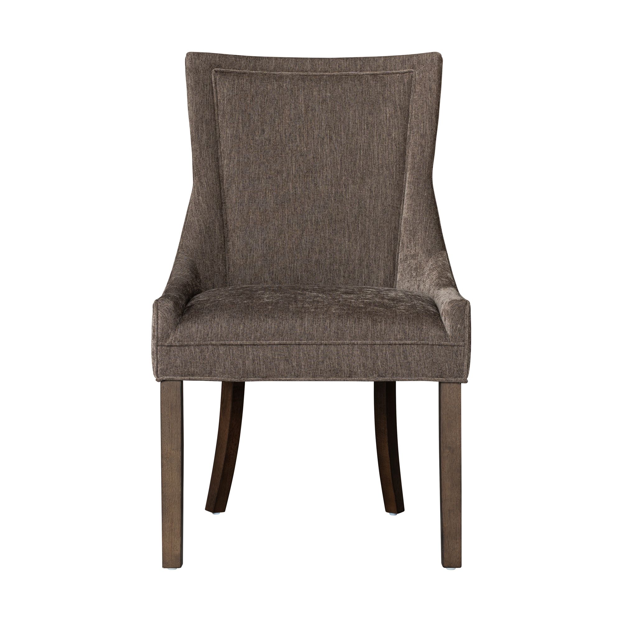 Ultra Ultra Upholstered Dining Side Chairs with wood legs (Set of 2)