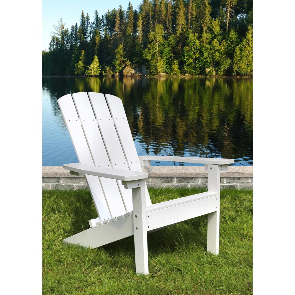 Lakeside Faux Wood Adirondack Chair