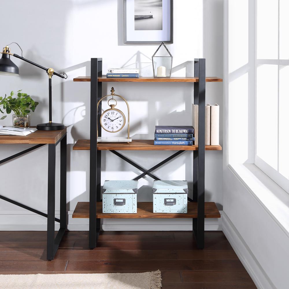 Concord Live Edge 3-Tier Shelf