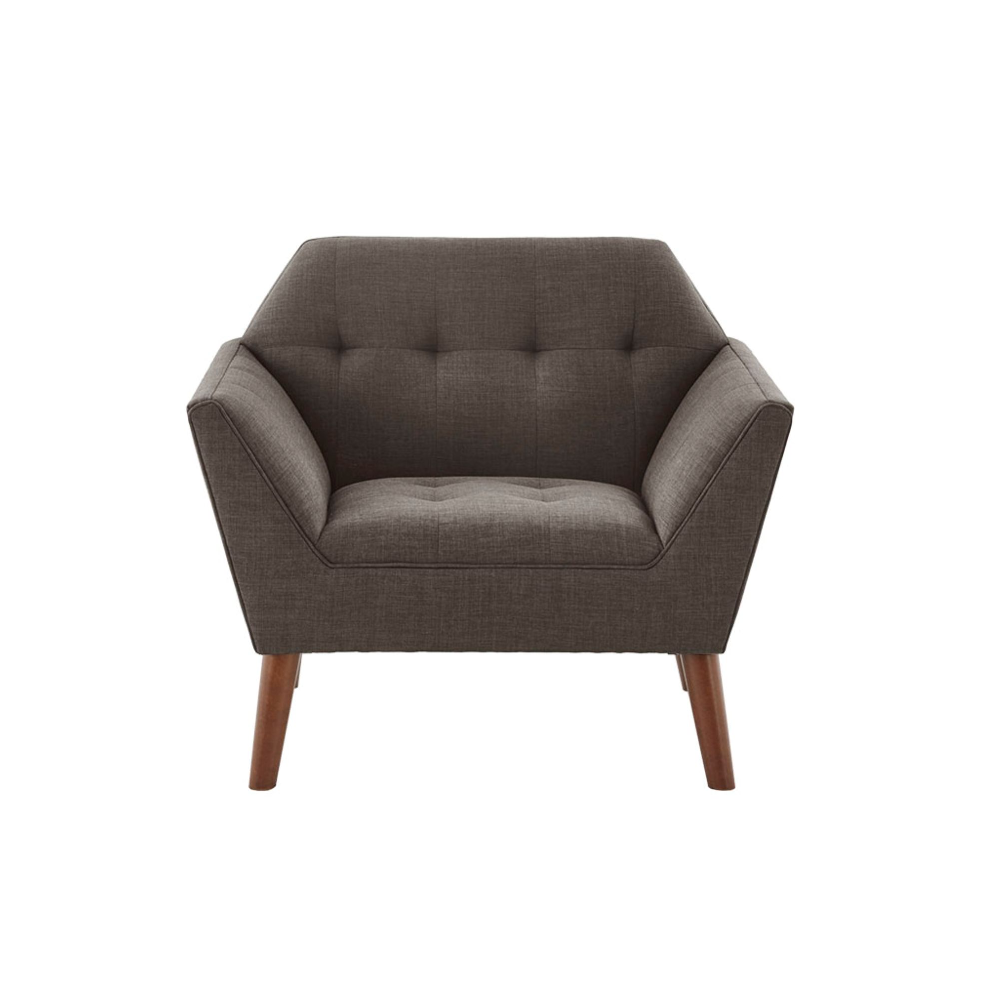 Newport Wide Mid-Century Modern Lounge Chair Set of 2