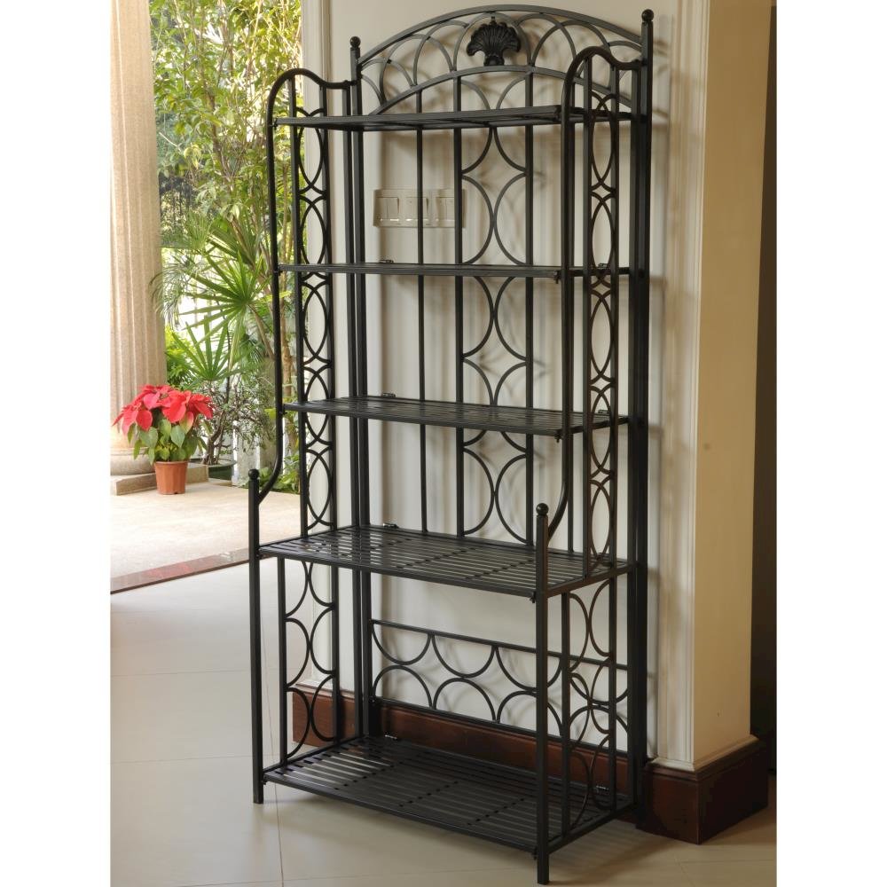 Iron 5-Tier Bakers Rack