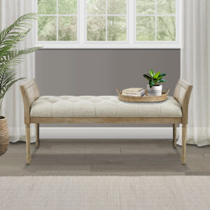 Isla Accent Bench from Martha Stewart in  Natural. Isla Accent Bench from Martha Stewart in  Natural. Isla Accent Bench from Martha Stewart in  Natural. Isla Accent Bench from Martha Stewart in  Natural. Isla Accent Bench from Martha Stewart in  Natural.