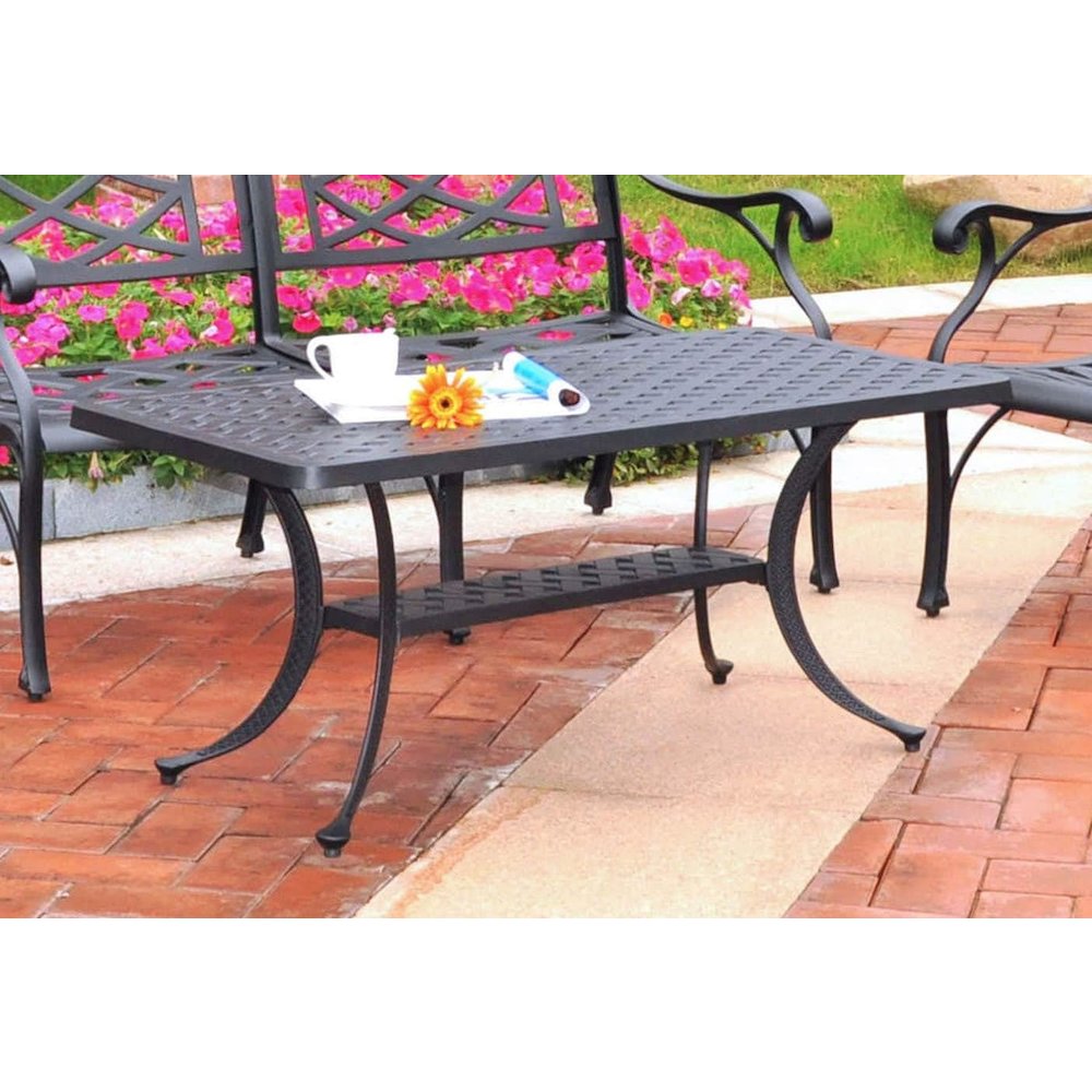 Sedona Cast Aluminum Outdoor Coffee Table