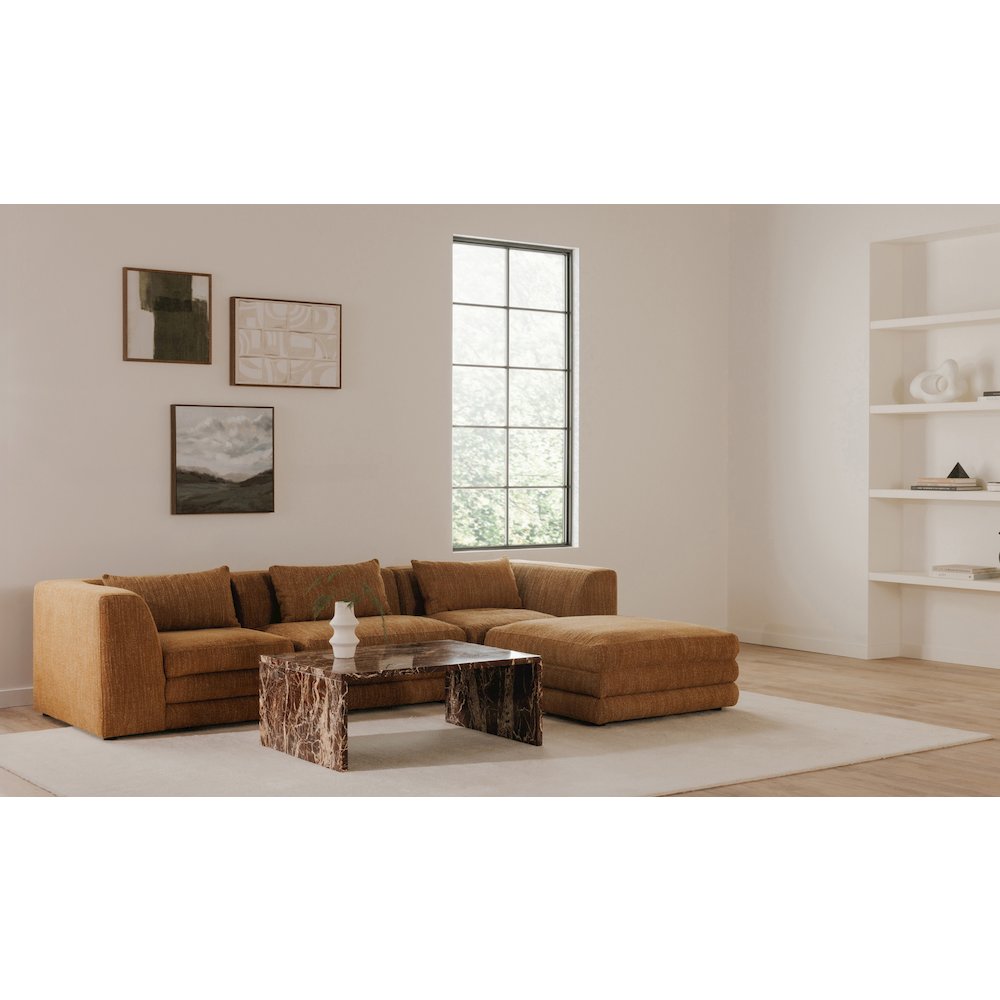 Lowtide Ottoman Amber Glow