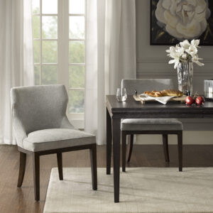 Hutton Dining Side Chair (set of 2) from Madison Park Signature in  Grey. Hutton Dining Side Chair (set of 2) from Madison Park Signature in  Grey. Hutton Dining Side Chair (set of 2) from Madison Park Signature in  Grey. Hutton Dining Side Chair (set of 2) from Madison Park Signature in  Grey. Hutton Dining Side Chair (set of 2) from Madison Park Signature in  Grey.