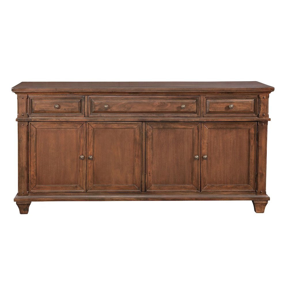 Sedona 72″ Entertainment Console – Cinnamon Cherry