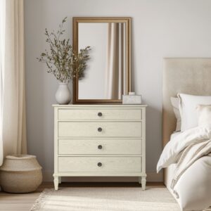 Victoria 4-drawer wood dresser (40") from Madison Park Signature in  Antique Cream. Victoria 4-drawer wood dresser (40") from Madison Park Signature in  Antique Cream. Victoria 4-drawer wood dresser (40") from Madison Park Signature in  Antique Cream. Victoria 4-drawer wood dresser (40") from Madison Park Signature in  Antique Cream. Victoria 4-drawer wood dresser (40") from Madison Park Signature in  Antique Cream.