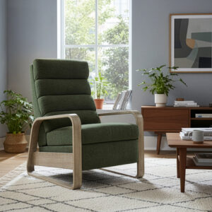 Jordan Wood framed push back Recliner from Chapel Hill in  Green. Jordan Wood framed push back Recliner from Chapel Hill in  Green. Jordan Wood framed push back Recliner from Chapel Hill in  Green. Jordan Wood framed push back Recliner from Chapel Hill in  Green. Jordan Wood framed push back Recliner from Chapel Hill in  Green.