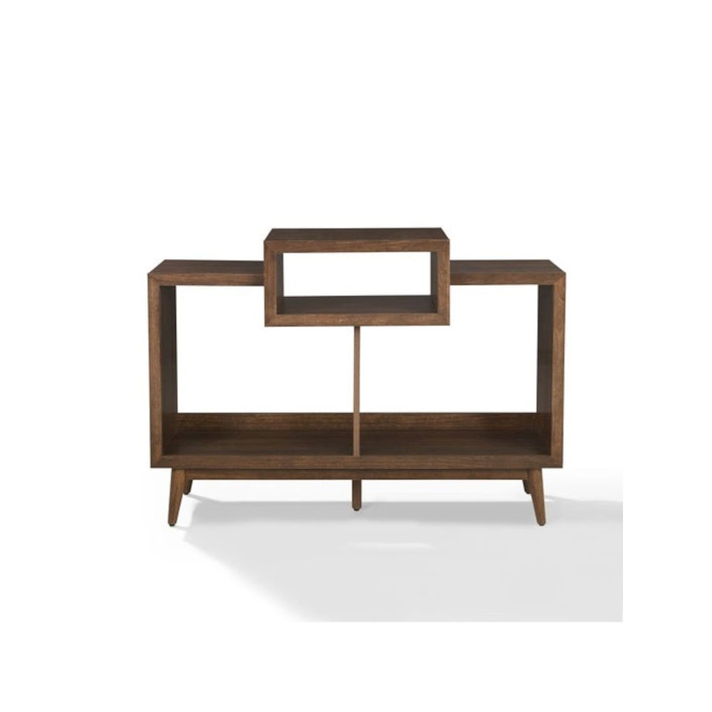 Nashville Medium Record Player Stand With Vinyl Storage Brown