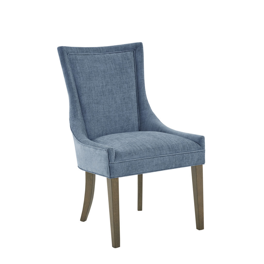 Ultra Ultra Upholstered Dining Side Chairs with wood legs (Set of 2)