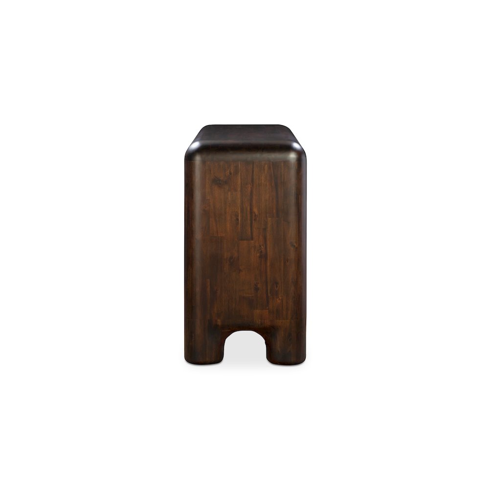 Rowan 6 Drawer Dresser Dark Brown