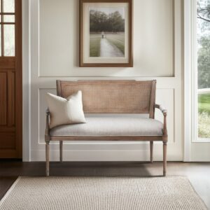 Willshire Willshire Rattan Shield-Back Settee from Madison Park in  Beige/ Reclaimed Natural. Willshire Willshire Rattan Shield-Back Settee from Madison Park in  Beige/ Reclaimed Natural. Willshire Willshire Rattan Shield-Back Settee from Madison Park in  Beige/ Reclaimed Natural. Willshire Willshire Rattan Shield-Back Settee from Madison Park in  Beige/ Reclaimed Natural. Willshire Willshire Rattan Shield-Back Settee from Madison Park in  Beige/ Reclaimed Natural.