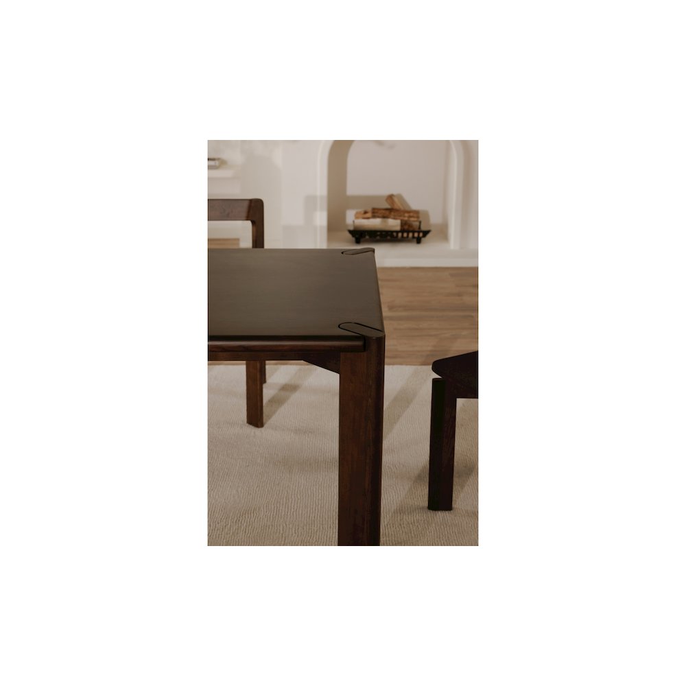 Daifuku Large Dining Table Brown