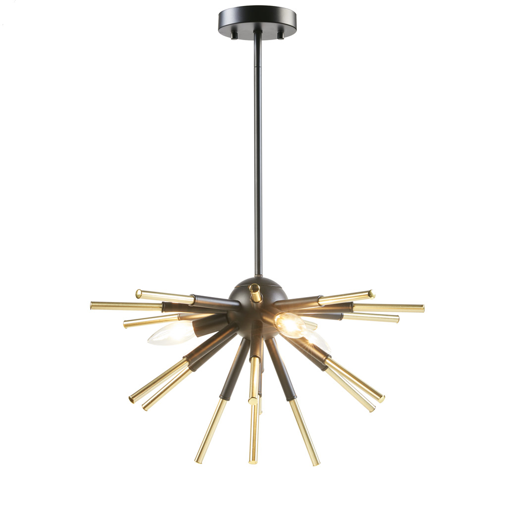 Ely 3-Light Spiked Chandelier