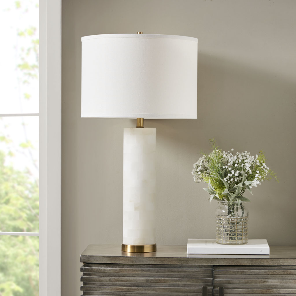 Prague Alabaster Table Lamp