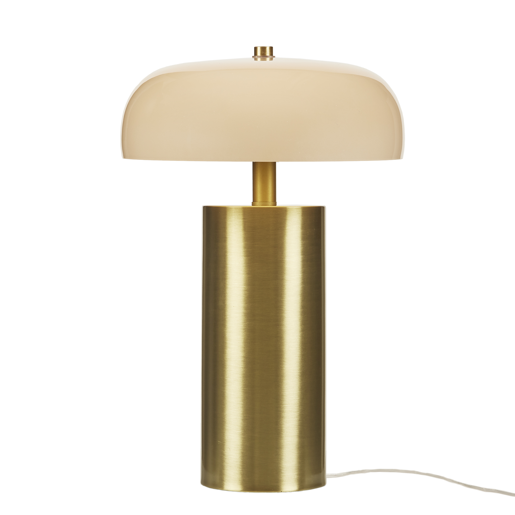 Nilo Table Lamp with Opaque Glass Shade