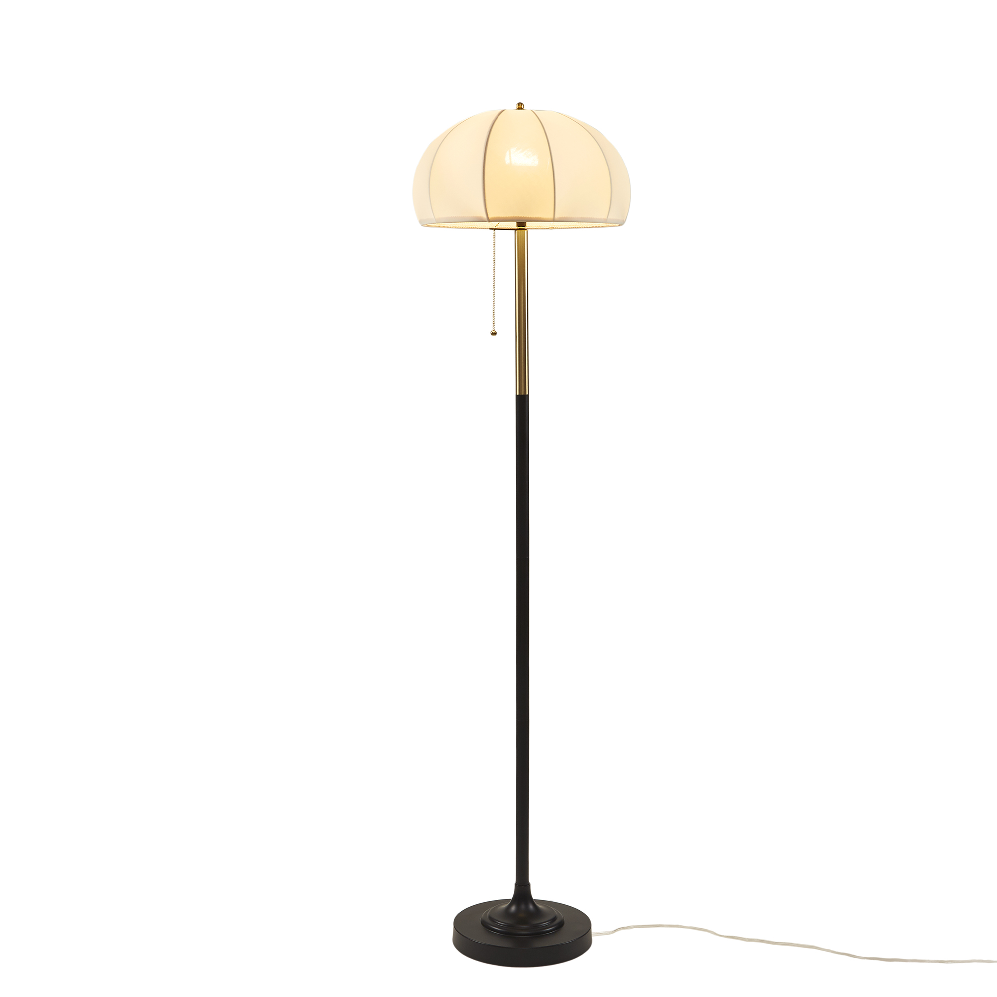 Serin Dimmable Floor Lamp with Dome Shade