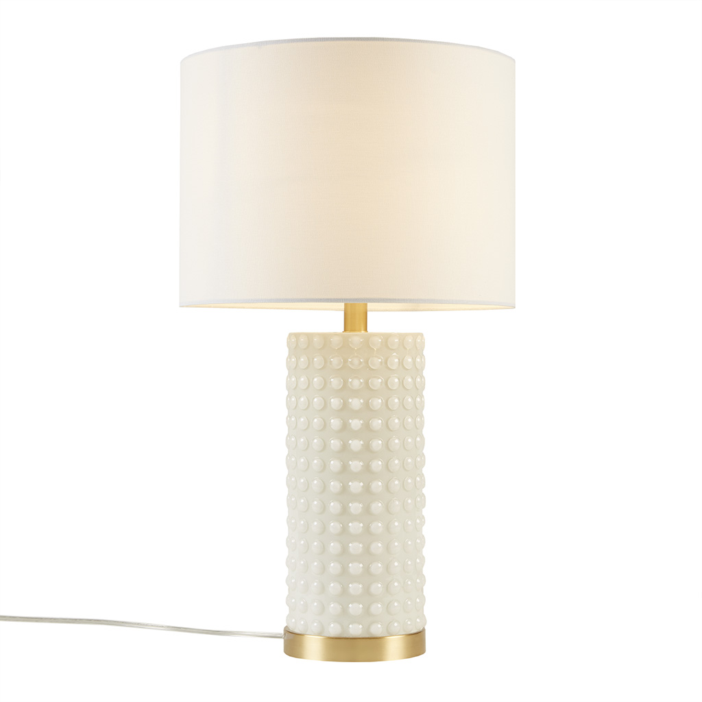 Grace Ivy Textured Dot Table Lamp