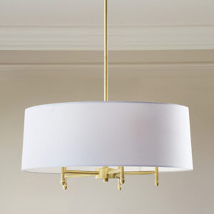 Presidio 5-Light Dimmable Chandelier with Drum-shaped Fabric Shade & Adjustable Height from Hampton Hill in  Gold/White. Presidio 5-Light Dimmable Chandelier with Drum-shaped Fabric Shade & Adjustable Height from Hampton Hill in  Gold/White. Presidio 5-Light Dimmable Chandelier with Drum-shaped Fabric Shade & Adjustable Height from Hampton Hill in  Gold/White. Presidio 5-Light Dimmable Chandelier with Drum-shaped Fabric Shade & Adjustable Height from Hampton Hill in  Gold/White. Presidio 5-Light Dimmable Chandelier with Drum-shaped Fabric Shade & Adjustable Height from Hampton Hill in  Gold/White.