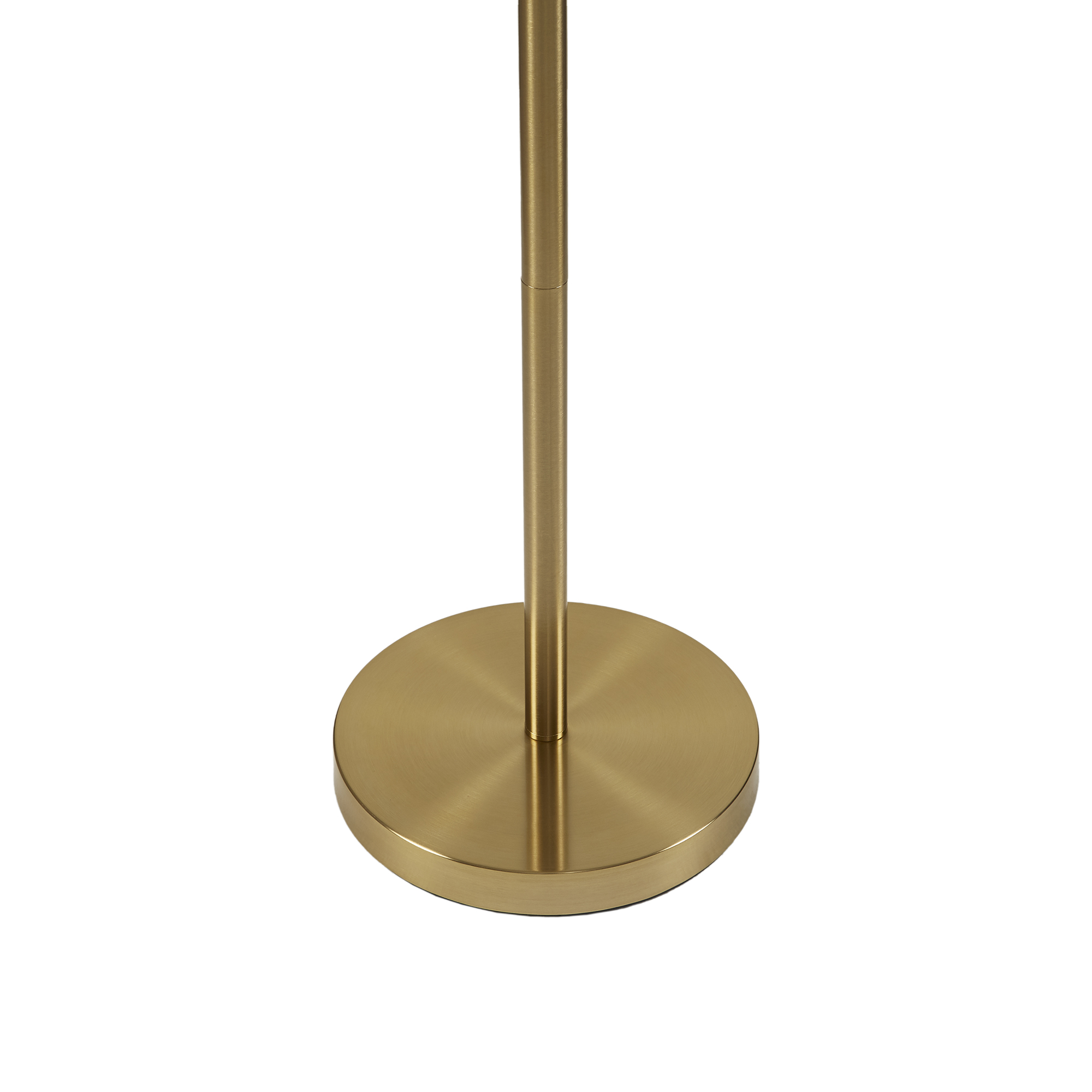 Vesta Dimmable Floor Lamp with Fabric Scalloped Shade