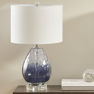 Borel Ombre Glass Table Lamp from 510 Design in  Dark Blue. Borel Ombre Glass Table Lamp from 510 Design in  Dark Blue. Borel Ombre Glass Table Lamp from 510 Design in  Dark Blue. Borel Ombre Glass Table Lamp from 510 Design in  Dark Blue. Borel Ombre Glass Table Lamp from 510 Design in  Dark Blue.