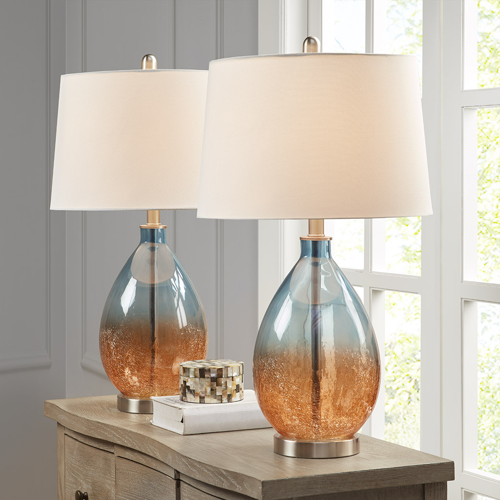Cortina Ombre Glass Table Lamp