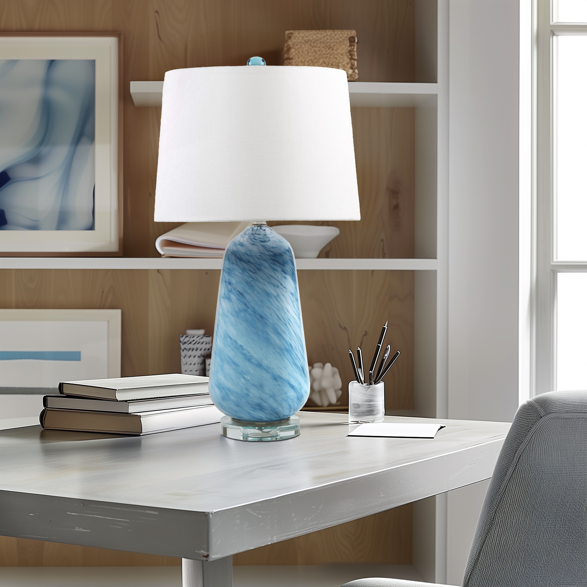 Aquaviva Confetti Glass Table Lamp