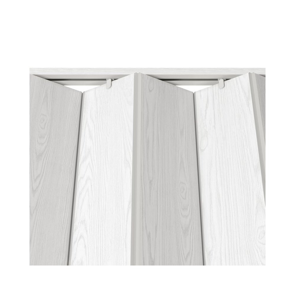 36 W PVC Foldable Accordion Doors or Privacy Room Divider for Internal Use