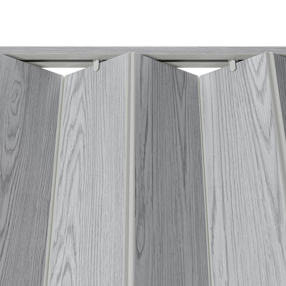 32 W PVC Foldable Accordion Doors or Privacy Room Divider for Internal Use