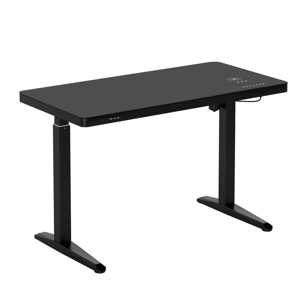 Techni Mobili Electronic Glass Desk
