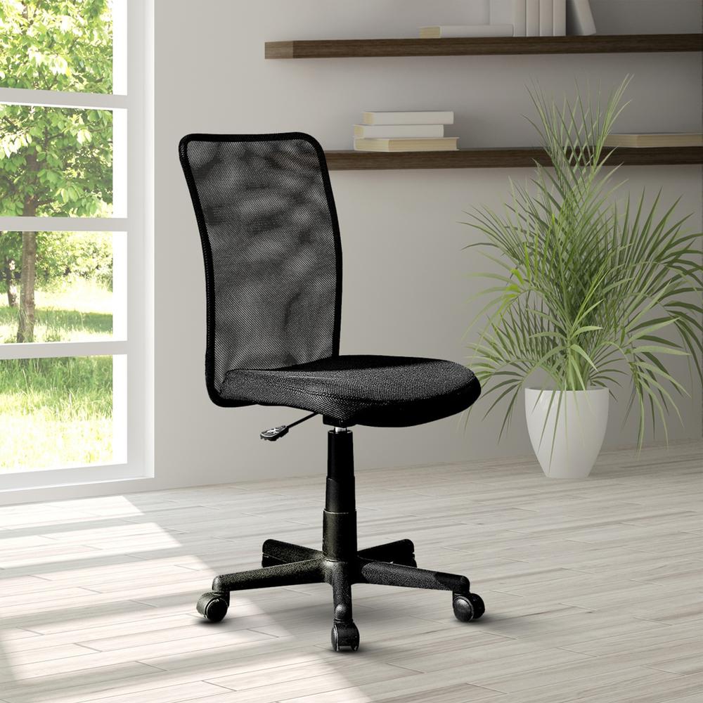 Mesh Task Office Chair. Color : Black