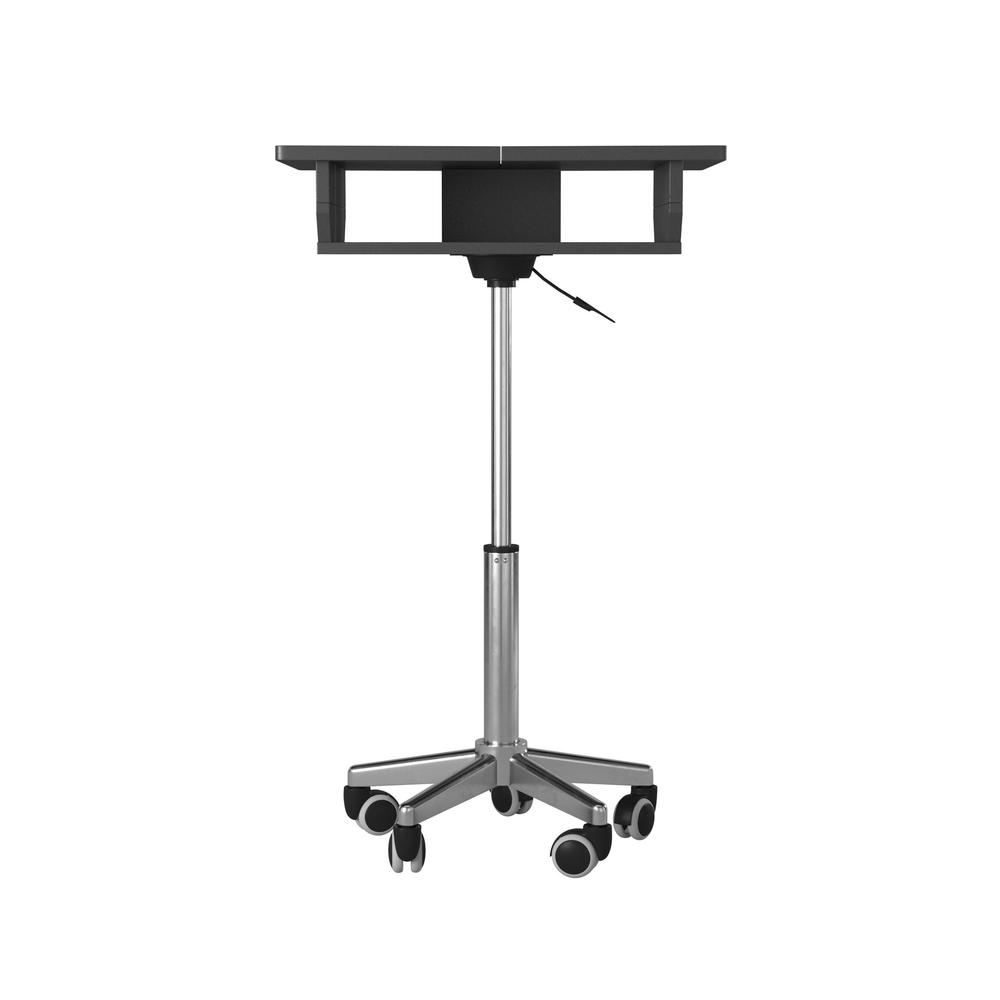 Folding Table Laptop Cart. Color: Graphite
