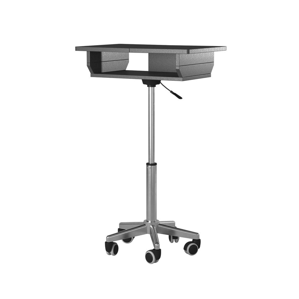 Folding Table Laptop Cart. Color: Graphite