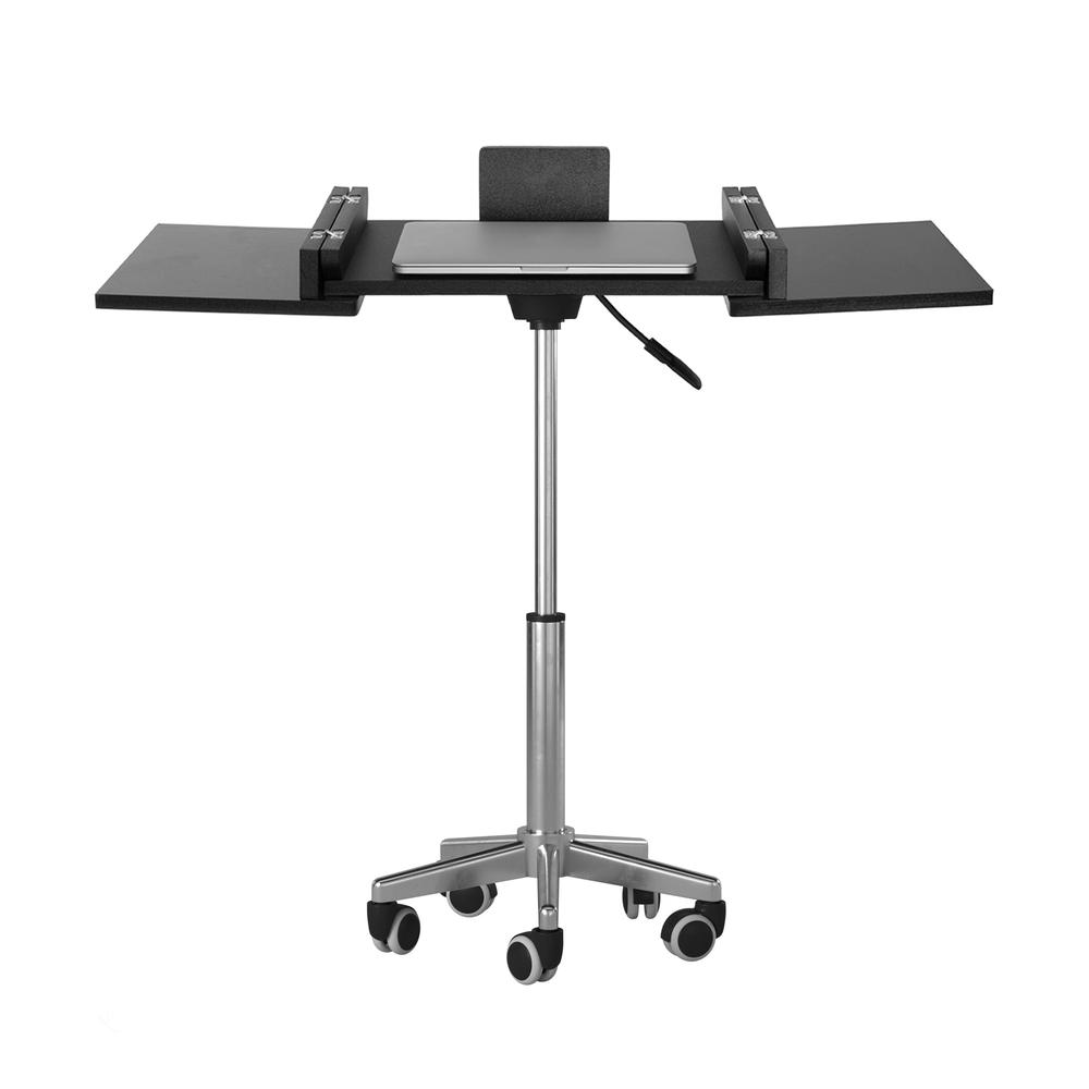 Folding Table Laptop Cart. Color: Graphite