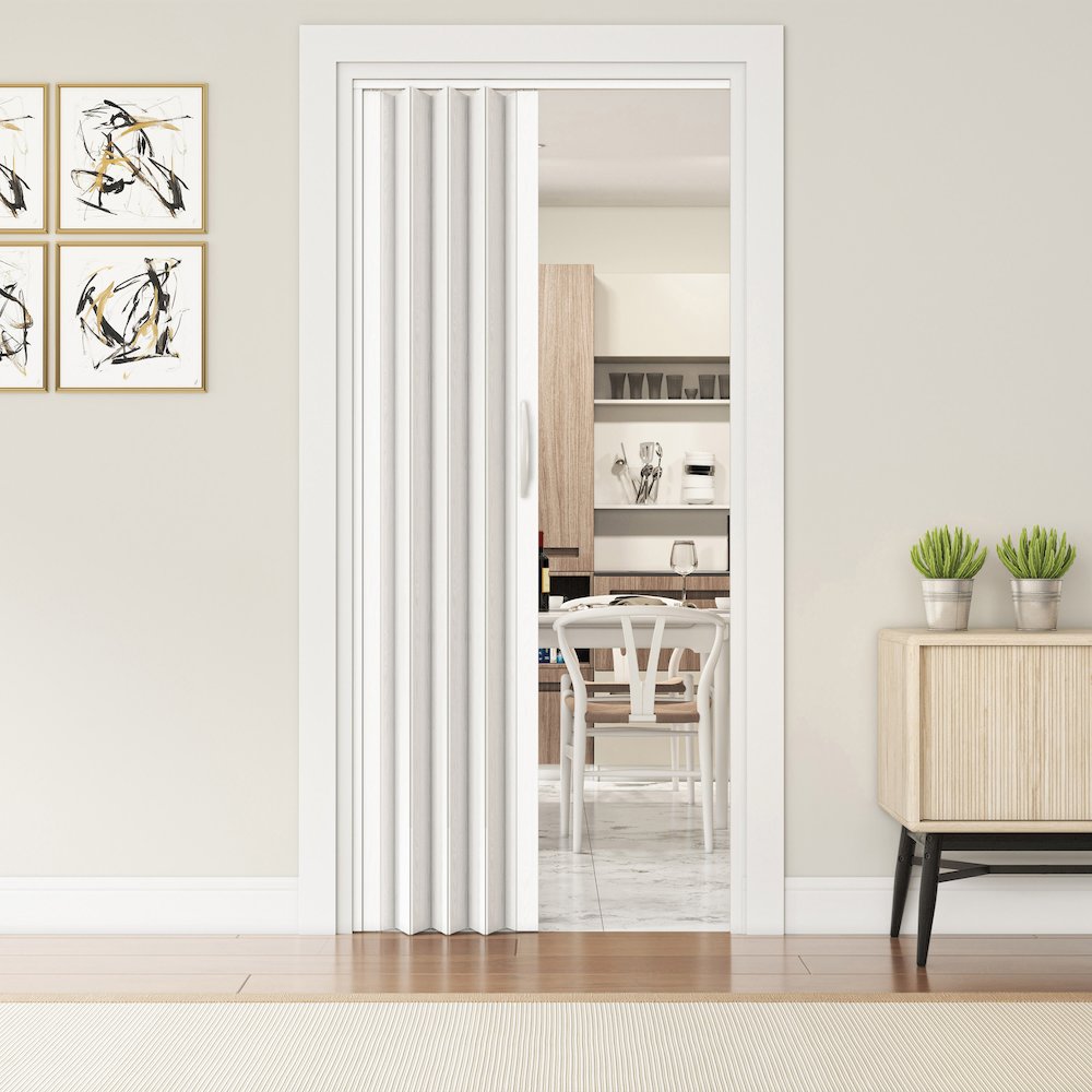 32″ W Double Walled Foldable Heavy Duty Accordion Doors