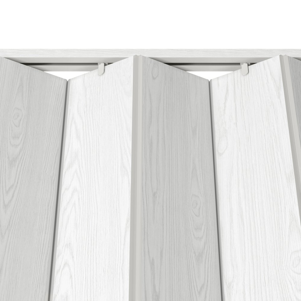 32 W PVC Foldable Accordion Doors or Privacy Room Divider for Internal Use