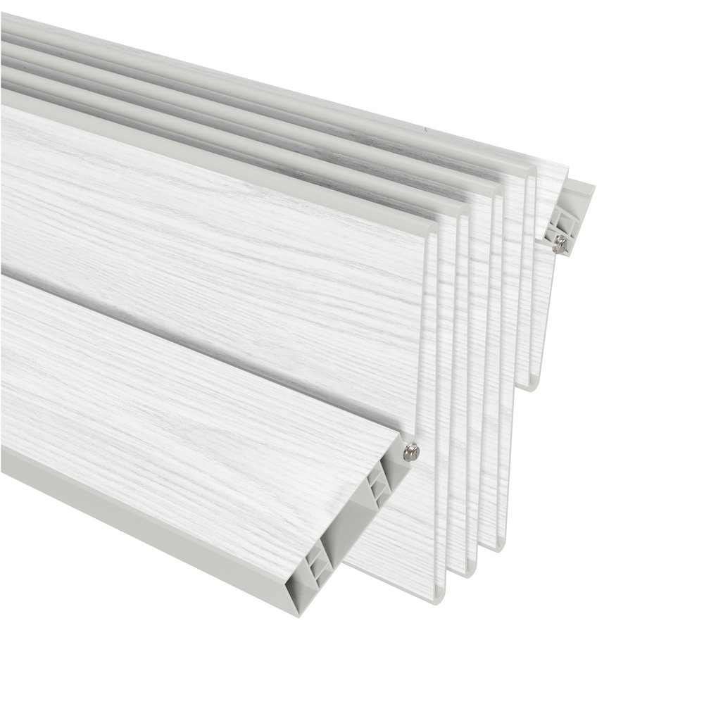 32 W PVC Foldable Accordion Doors or Privacy Room Divider for Internal Use