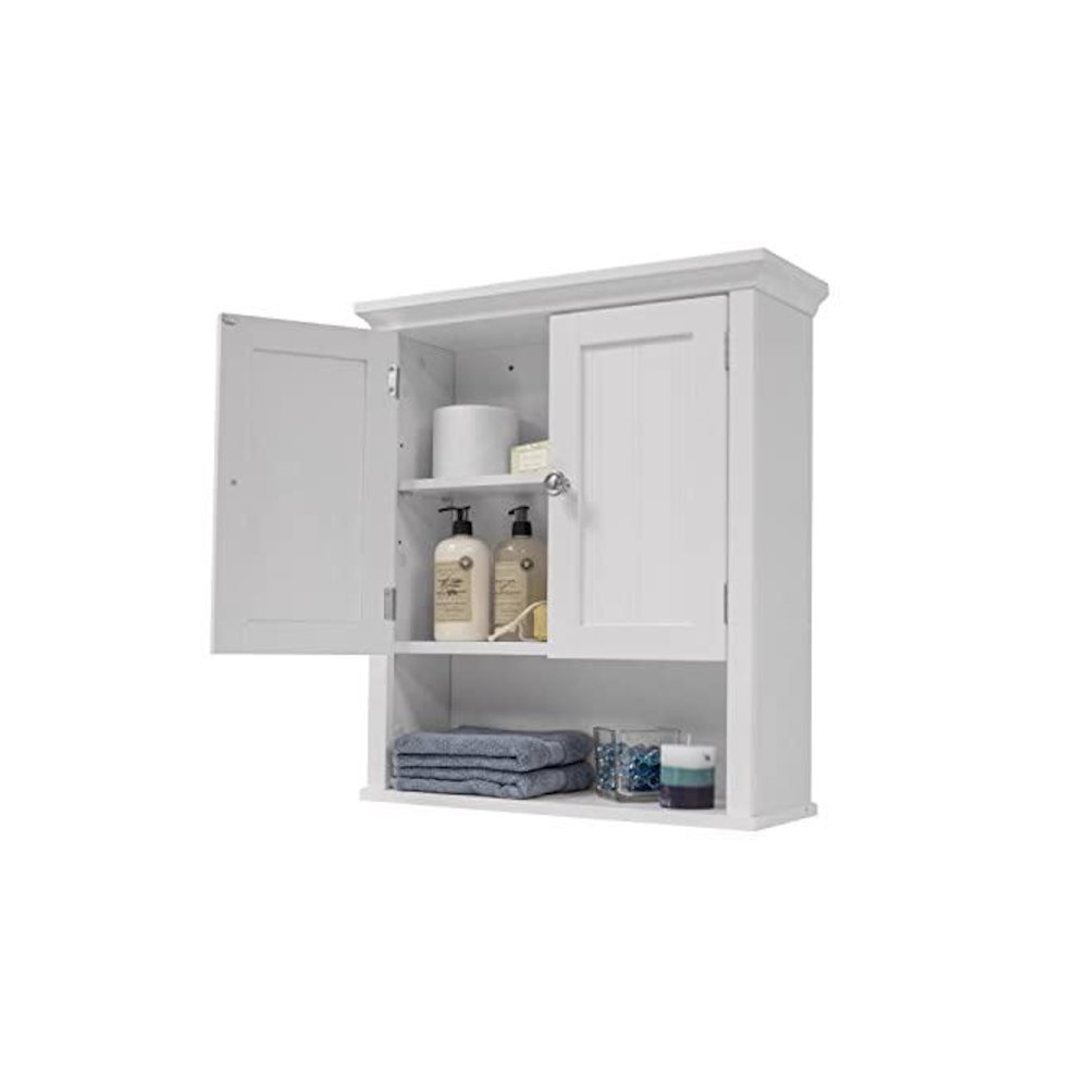 Two Door Wall Cabinet with shelves