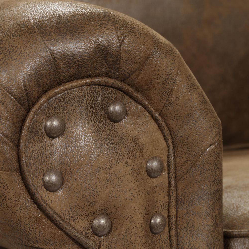 Alpine Lodge Arm Chair with Matching Ottoman