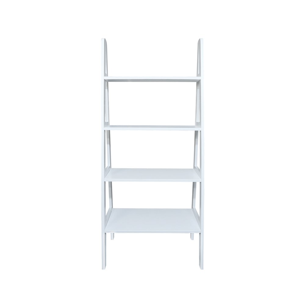 4-Shelf Ladder Bookcase