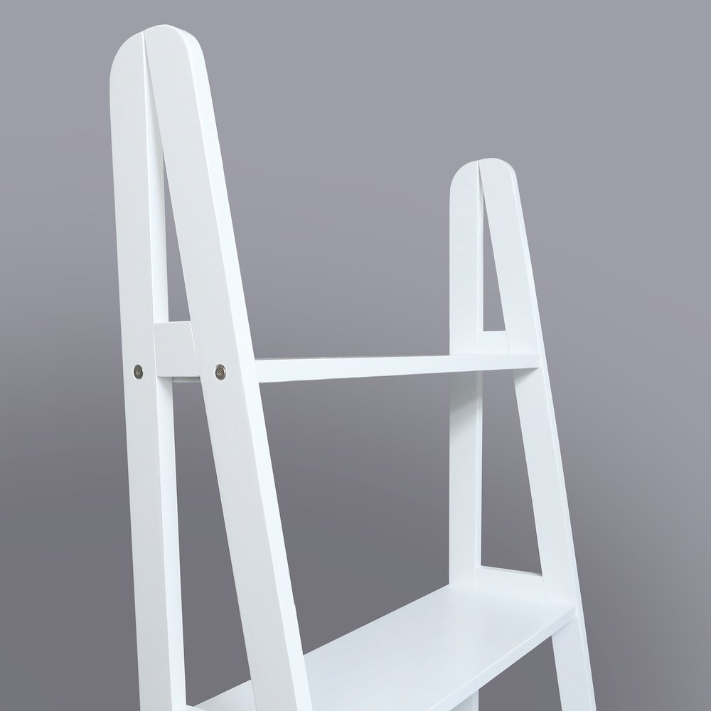 4-Shelf Ladder Bookcase