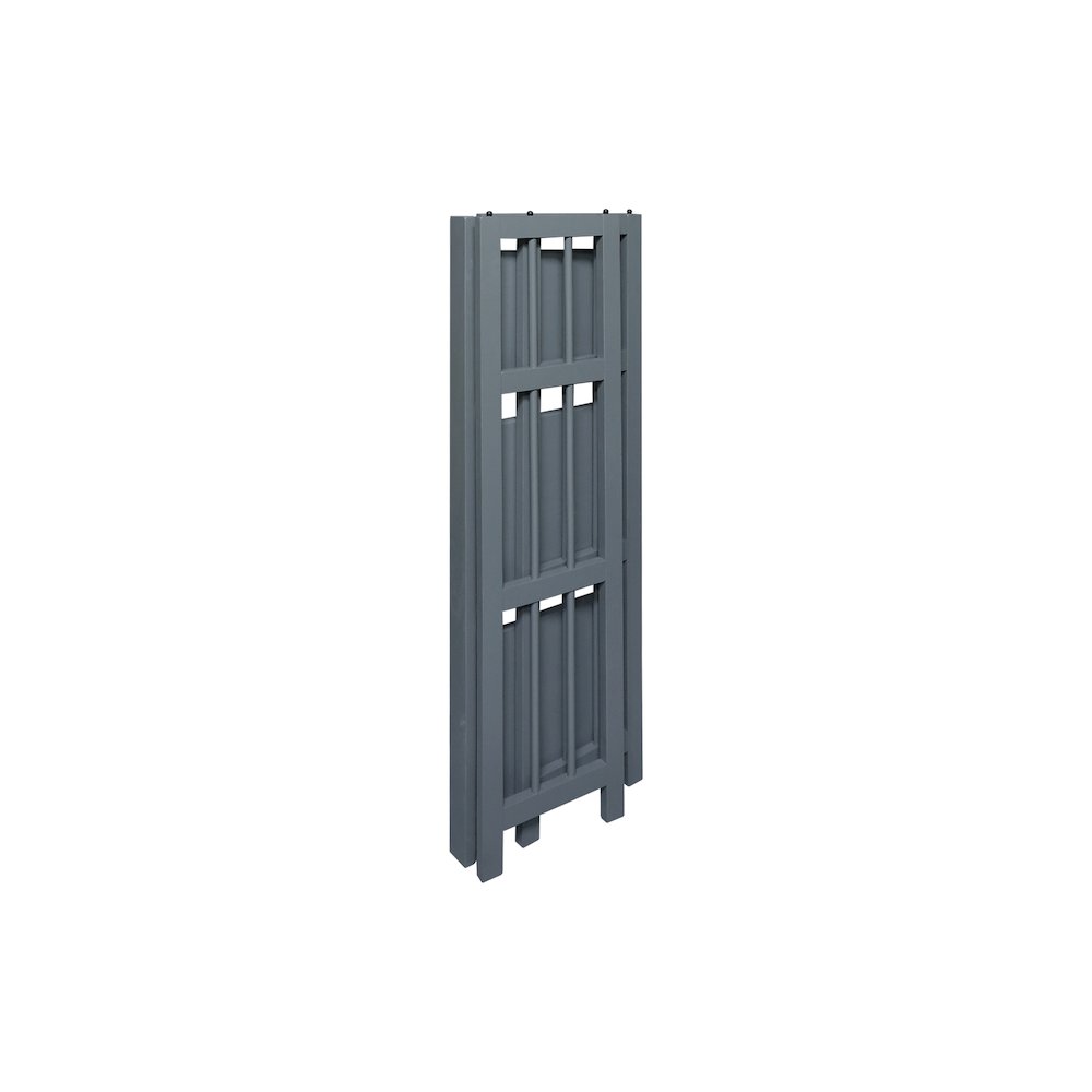 3-Shelf Folding Bookcase 14″ Wide