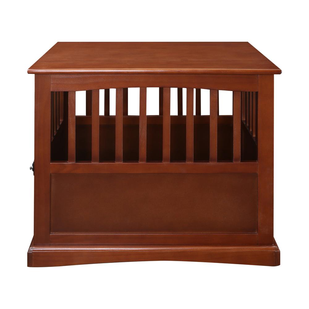 Pet Crate End Table – Walnut