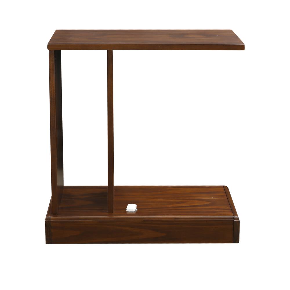 Monroe C-Table with Concealed Drawer