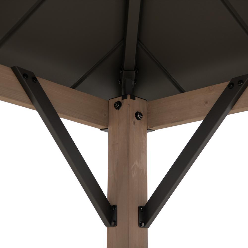 Durable Cedar Frame Wood Gazebo